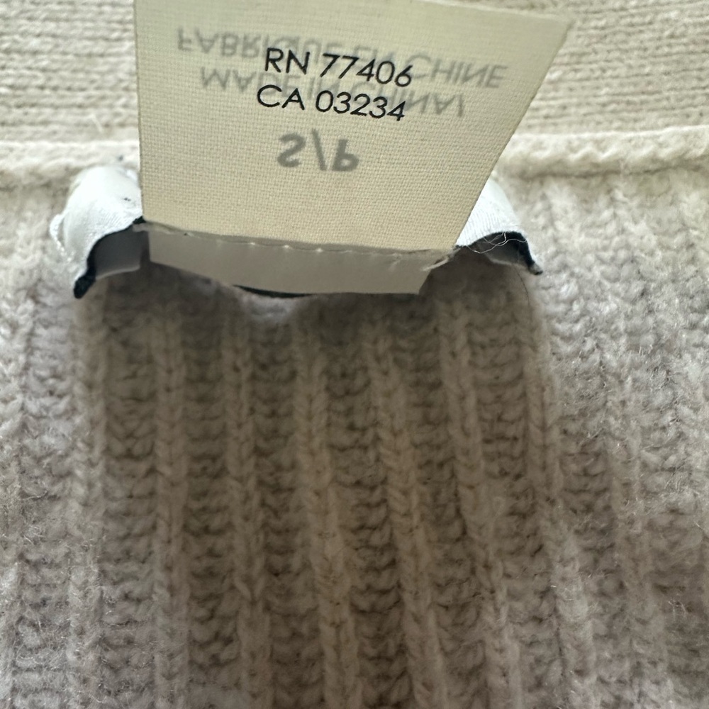 Club Monaco Cream Button-Up Cardigan - Picture 7 of 14